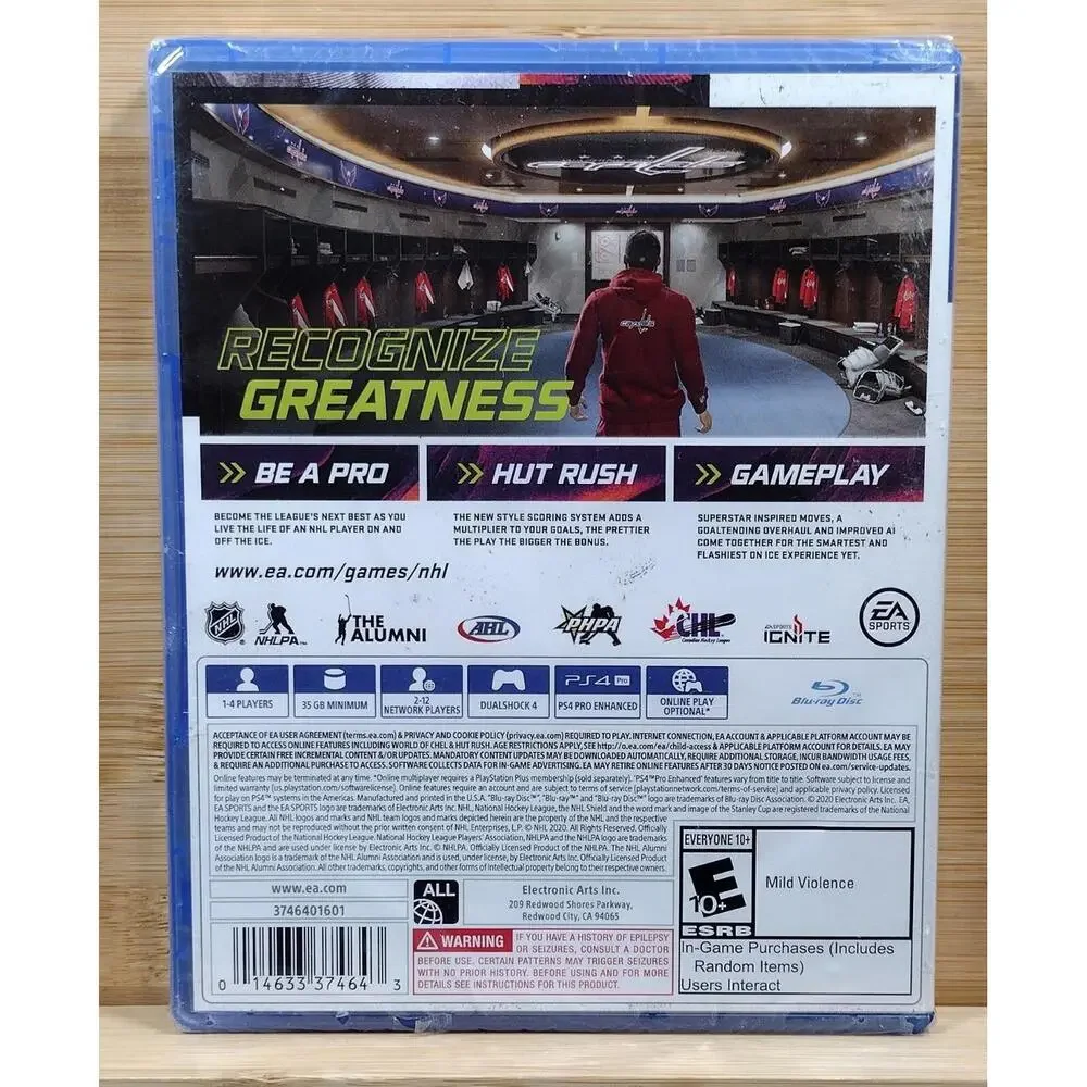 NHL 21 PlayStation‎ 4 Game
